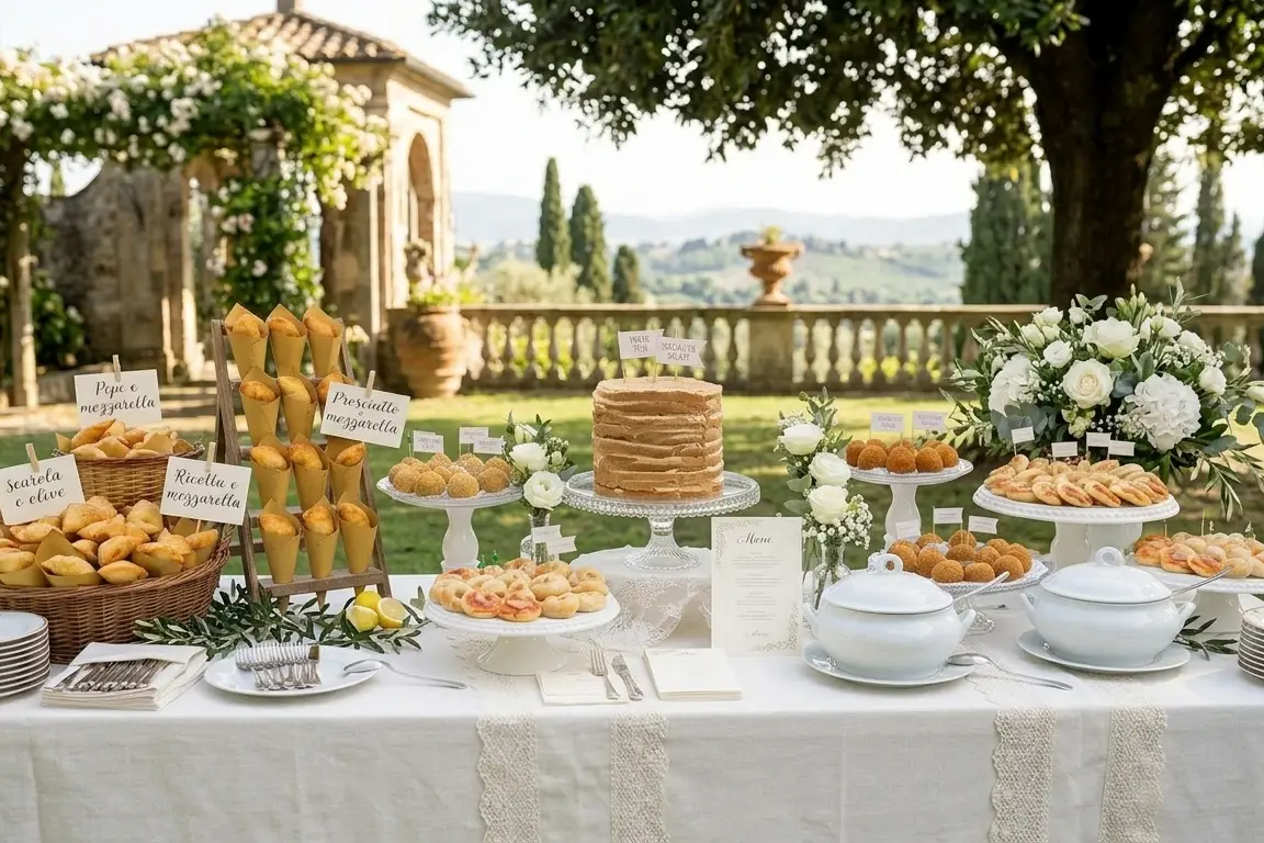 Buffet artigianale per grandi eventi - L'Angolo del Calzone